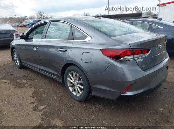 5NPE24AF5JH648514 2018 HYUNDAI SONATA Gray Tył lewy