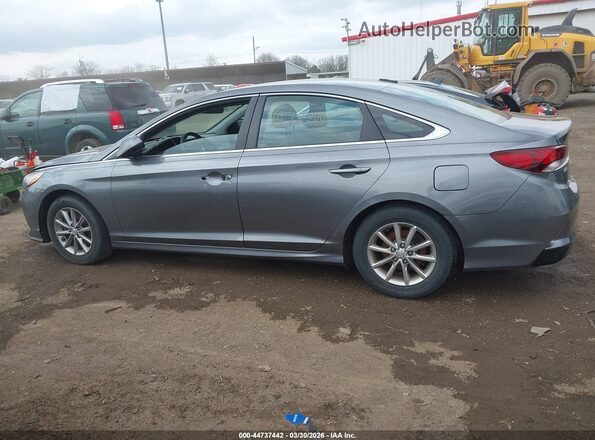 5NPE24AF5JH648514 2018 HYUNDAI SONATA Gray Widok wnętrza 360 stopni