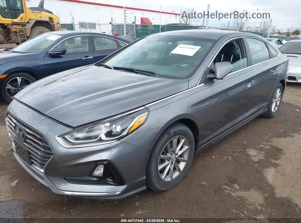 5NPE24AF5JH648514 2018 HYUNDAI SONATA Gray Przód lewy