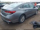 2018 Hyundai Sonata Se Gray vin: 5NPE24AF5JH648514