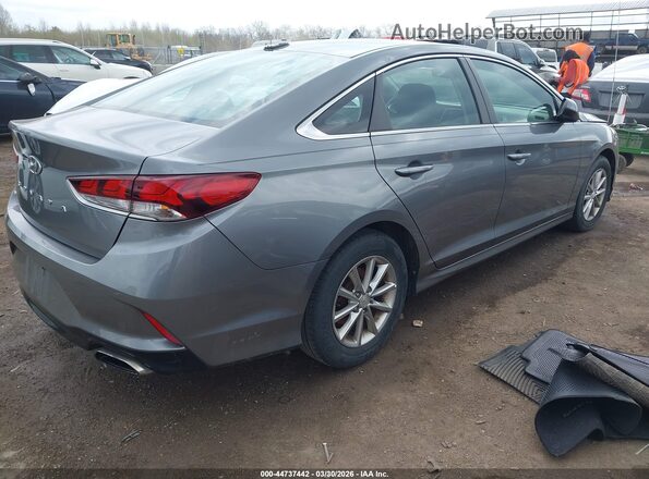 5NPE24AF5JH648514 2018 HYUNDAI SONATA Gray Tył prawy