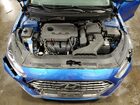 2019 Hyundai Sonata Se Синий vin: 5NPE24AF5KH780156