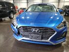 2019 Hyundai Sonata Se Синий vin: 5NPE24AF5KH780156