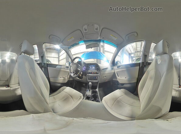 5NPE24AF5KH780156 2019 HYUNDAI SONATA Синий Вид наклейки с VIN-кодом