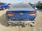 2019 Hyundai Sonata Se Синий vin: 5NPE24AF5KH791903