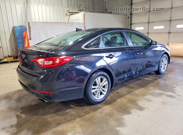 5NPE24AF6GH312606 2016 HYUNDAI SONATA Черный Задняя правая четверть