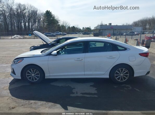 5NPE24AF6JH650255 2018 HYUNDAI SONATA White Vista interior de 360 grados