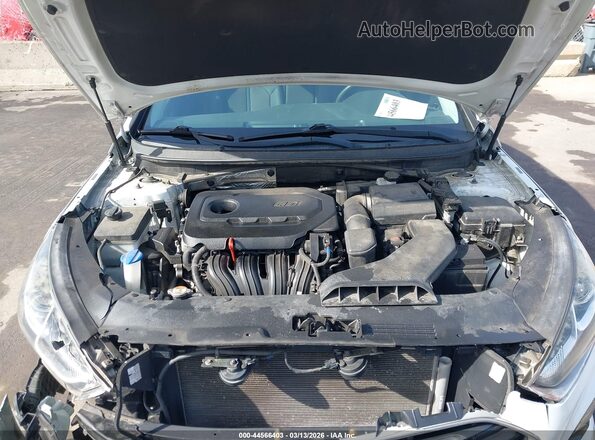 5NPE24AF6JH650255 2018 HYUNDAI SONATA White Vista trasera