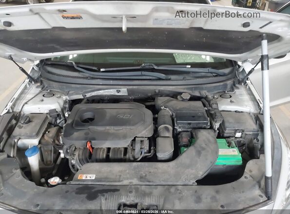 5NPE24AF7HH506935 2017 HYUNDAI SONATA Серебряный Вид сзади