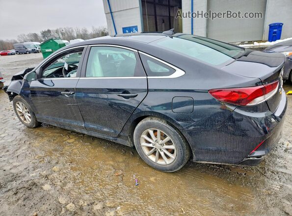 5NPE24AF7KH753606 2019 HYUNDAI SONATA Черный Задняя левая четверть