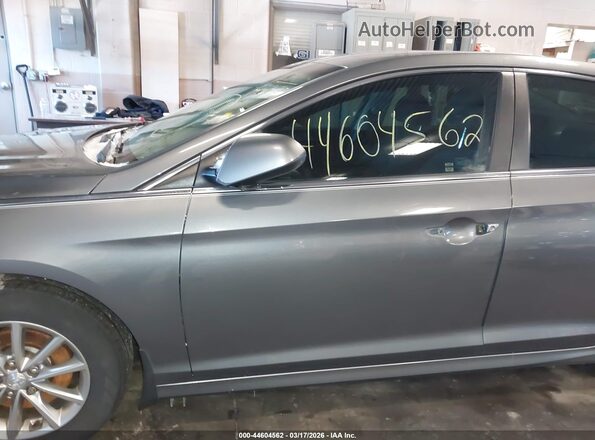 5NPE24AF7KH798352 2019 HYUNDAI SONATA Gray წინა ხედი