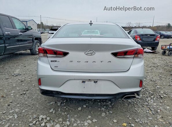 5NPE24AF7KH800830 2019 HYUNDAI SONATA Silver Widok z tyłu