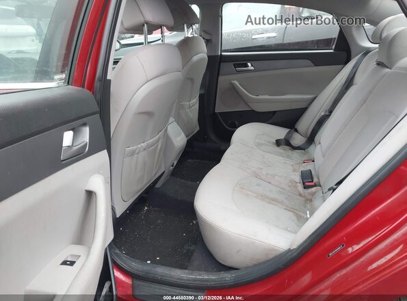 5NPE24AF8HH489272 2017 HYUNDAI SONATA Красный Вид наклейки с VIN-кодом
