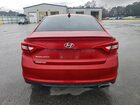 2017 Hyundai Sonata Base Бордовый vin: 5NPE24AF8HH578159