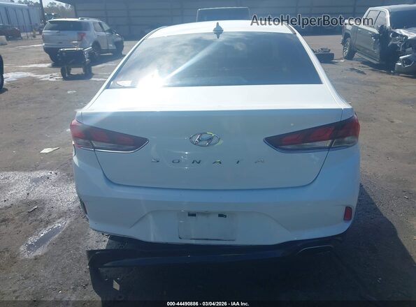 5NPE24AF8KH776067 2019 HYUNDAI SONATA Белый 