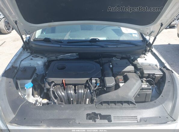 5NPE24AF8KH780281 2019 HYUNDAI SONATA Silver უკანა ხედი