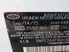 2016 Hyundai Sonata Se Белый vin: 5NPE24AF9GH305312