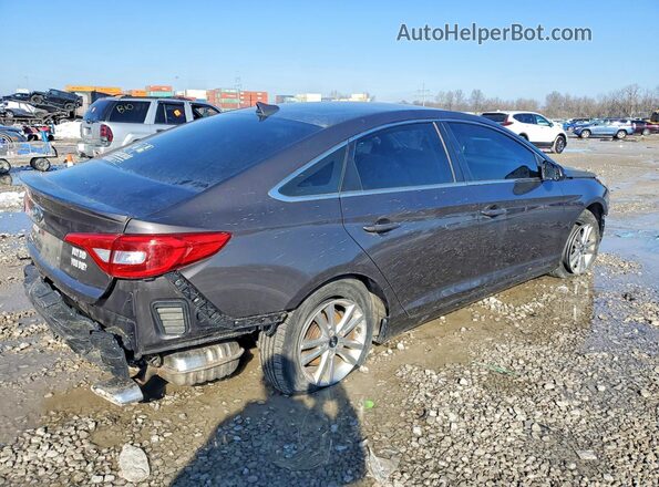 5NPE24AF9GH407337 2016 HYUNDAI SONATA Charcoal Rear right