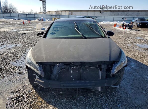 5NPE24AF9GH407337 2016 HYUNDAI SONATA Charcoal Front view