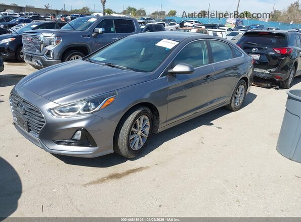 5NPE24AF9KH769581 2019 HYUNDAI SONATA Silver Przód lewy