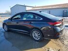 2019 Hyundai Sonata Se Черный vin: 5NPE24AF9KH817516