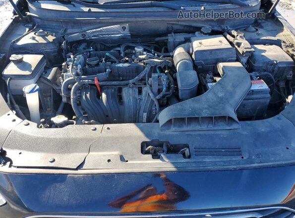 5NPE24AF9KH817516 2019 HYUNDAI SONATA Черный Вид задней части салона