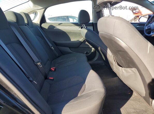5NPE24AF9KH817516 2019 HYUNDAI SONATA Черный Вид задних сидений