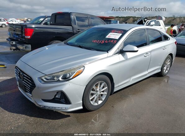 5NPE24AFXJH673375 2018 HYUNDAI SONATA Silver Передня ліва чверть