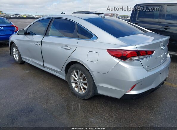 5NPE24AFXJH673375 2018 HYUNDAI SONATA Silver Задня ліва чверть