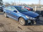 2019 Hyundai Sonata Se Blue vin: 5NPE24AFXKH781741