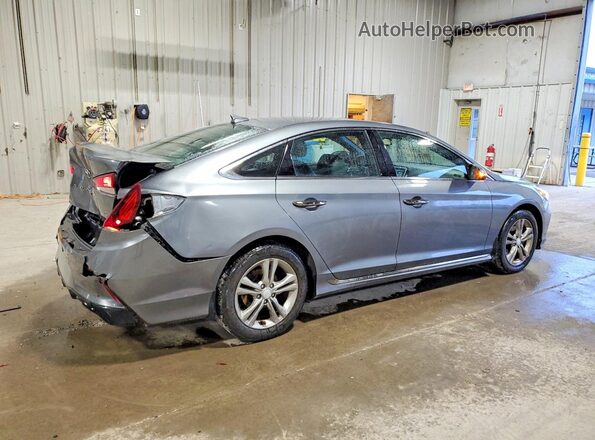 5NPE34AF0KH741875 2019 HYUNDAI SONATA Gray Tył prawy