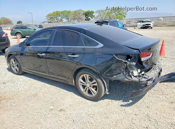 5NPE34AF0KH761950 2019 HYUNDAI SONATA Black Tył lewy