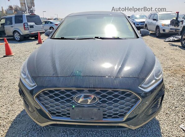 5NPE34AF0KH761950 2019 HYUNDAI SONATA Black Widok z przodu