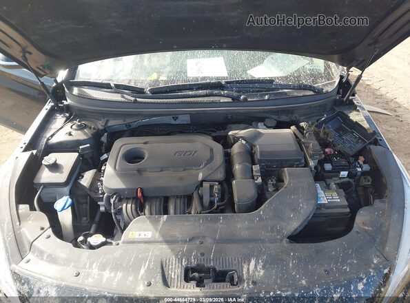 5NPE34AF1GH351875 2016 HYUNDAI SONATA Черный Вид сзади