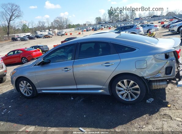 5NPE34AF1HH460290 2017 HYUNDAI SONATA Серебряный 