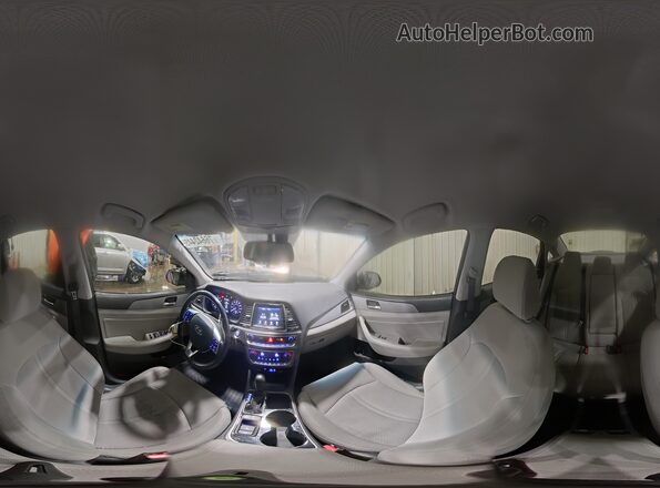 5NPE34AF1KH736717 2019 HYUNDAI SONATA Черный Вид наклейки с VIN-кодом