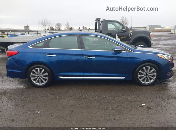 5NPE34AF2GH315760 2016 HYUNDAI SONATA Синий Панорамный вид салона 360°