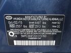 2016 Hyundai Sonata Limited Синий vin: 5NPE34AF2GH315760