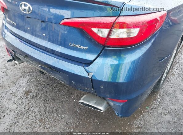 5NPE34AF2GH315760 2016 HYUNDAI SONATA Синий 