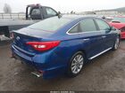 2016 Hyundai Sonata Limited Синий vin: 5NPE34AF2GH315760