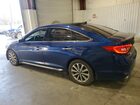 2016 Hyundai Sonata Limited Синий vin: 5NPE34AF2GH331361