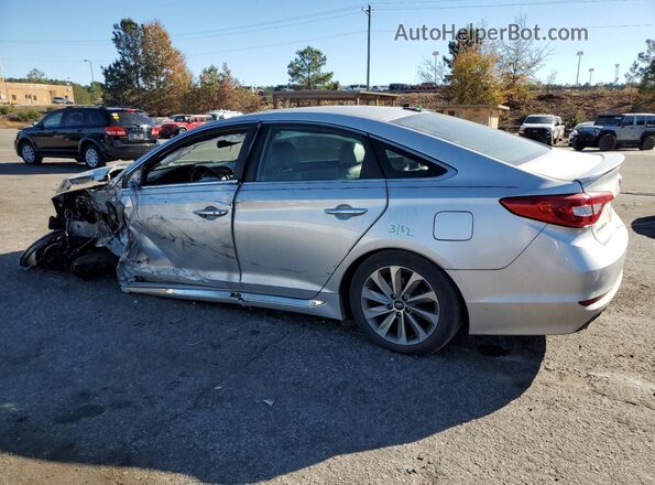 5NPE34AF2GH356115 2016 HYUNDAI SONATA Silver Задня ліва чверть