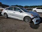 2016 Hyundai Sonata Sport Silver vin: 5NPE34AF2GH356115