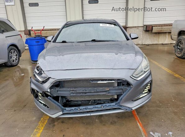 5NPE34AF2KH758421 2019 HYUNDAI SONATA Серебряный Вид спереди