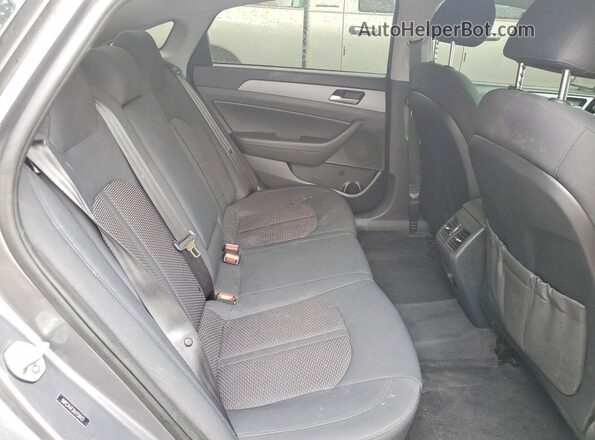 5NPE34AF2KH758421 2019 HYUNDAI SONATA Серебряный Вид задних сидений