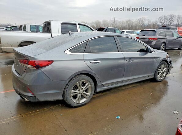 5NPE34AF2KH758421 2019 HYUNDAI SONATA Серебряный Задняя правая четверть
