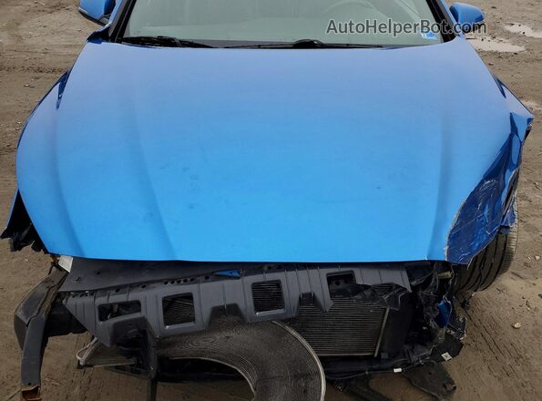 5NPE34AF2KH759892 2019 HYUNDAI SONATA Blue Սալոնի հետևի տեսք