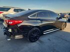 2016 Hyundai Sonata Limited Черный vin: 5NPE34AF3GH285667