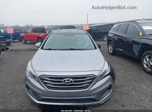 5NPE34AF3GH348976 2016 HYUNDAI SONATA Gray 