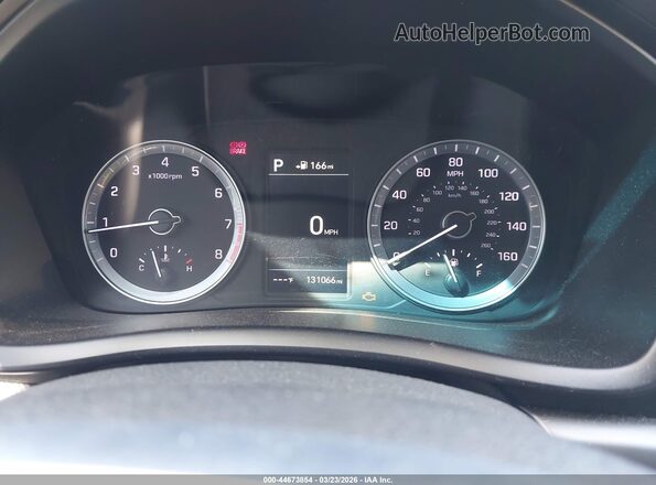 5NPE34AF3KH778080 2019 HYUNDAI SONATA Синий Вид задних сидений